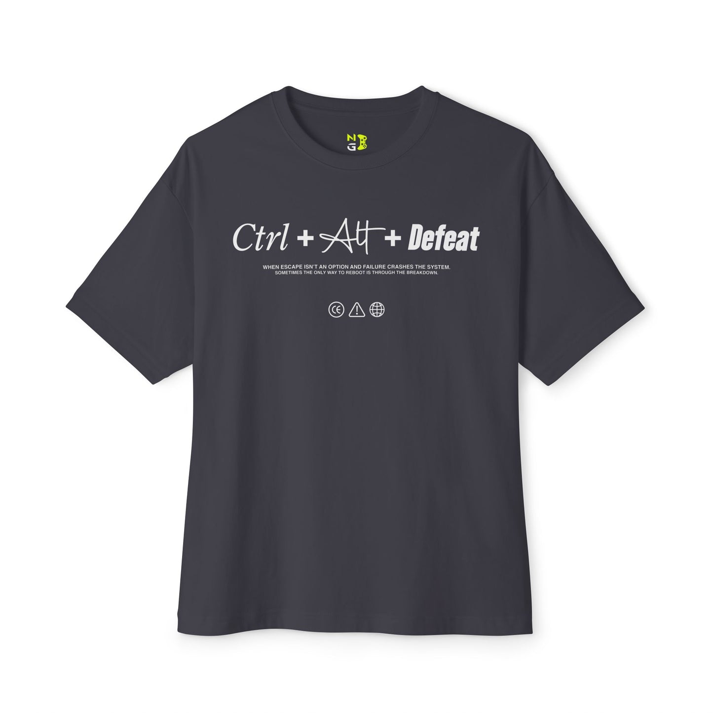 Gamer Lifestyle T-Shirt, CTRL+ALT+Defeat Tee, Gaming Top, Video Game Shirt, Geek Clothing
