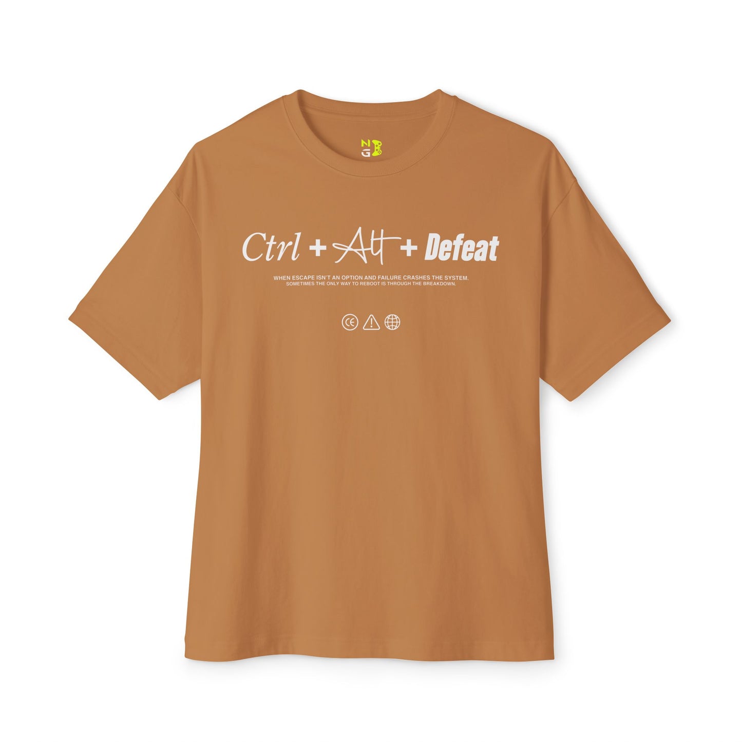 Gamer Lifestyle T-Shirt, CTRL+ALT+Defeat Tee, Gaming Top, Video Game Shirt, Geek Clothing