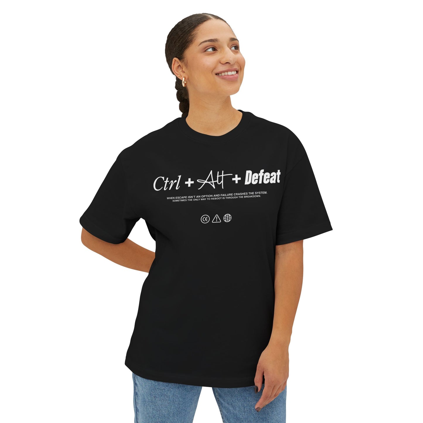 Gamer Lifestyle T-Shirt, CTRL+ALT+Defeat Tee, Gaming Top, Video Game Shirt, Geek Clothing