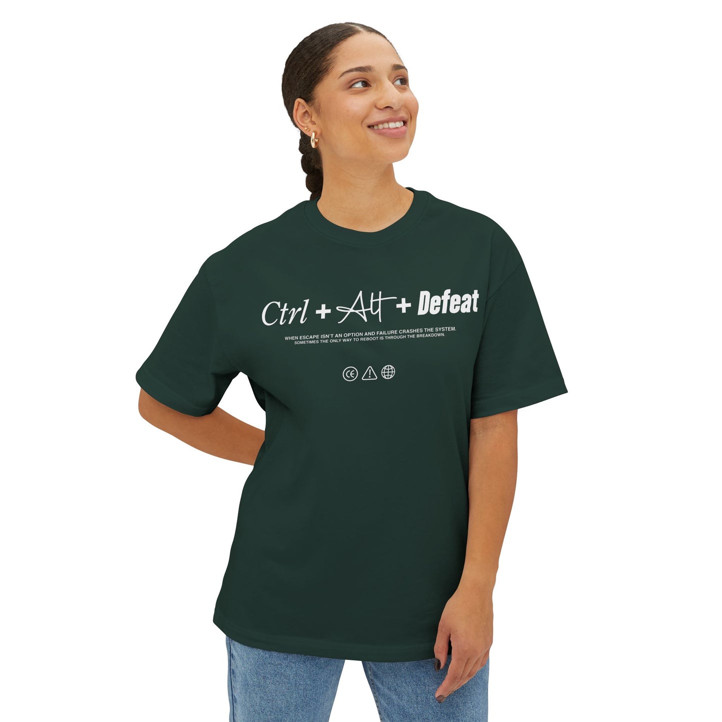 Gamer Lifestyle T-Shirt, CTRL+ALT+Defeat Tee, Gaming Top, Video Game Shirt, Geek Clothing