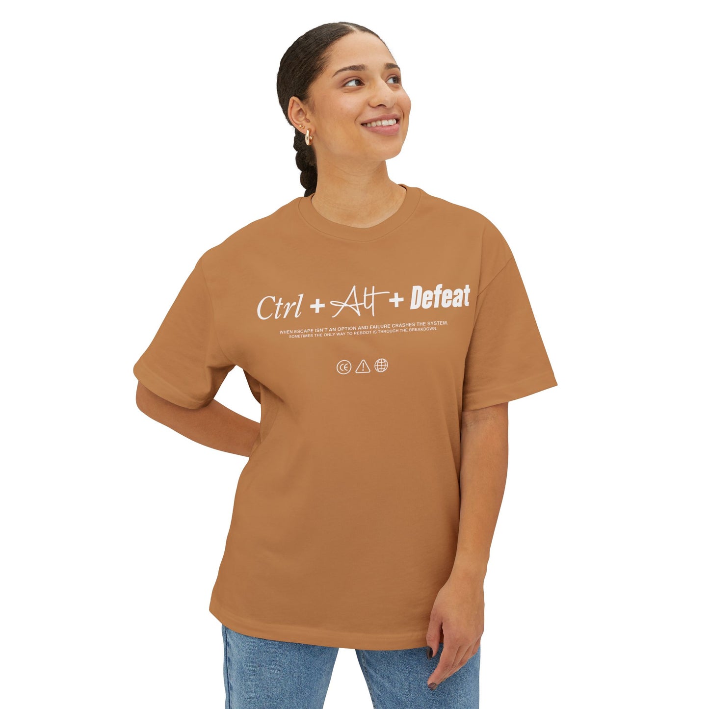 Gamer Lifestyle T-Shirt, CTRL+ALT+Defeat Tee, Gaming Top, Video Game Shirt, Geek Clothing