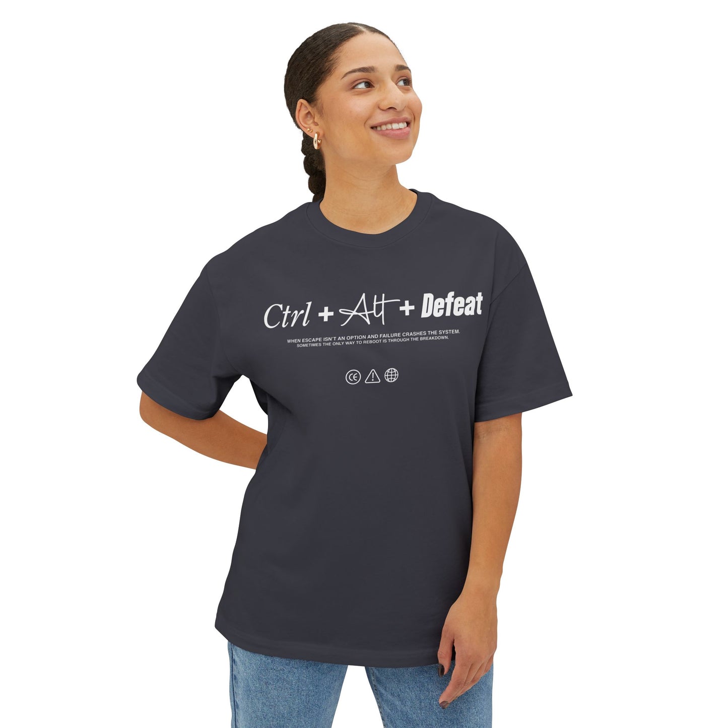 Gamer Lifestyle T-Shirt, CTRL+ALT+Defeat Tee, Gaming Top, Video Game Shirt, Geek Clothing