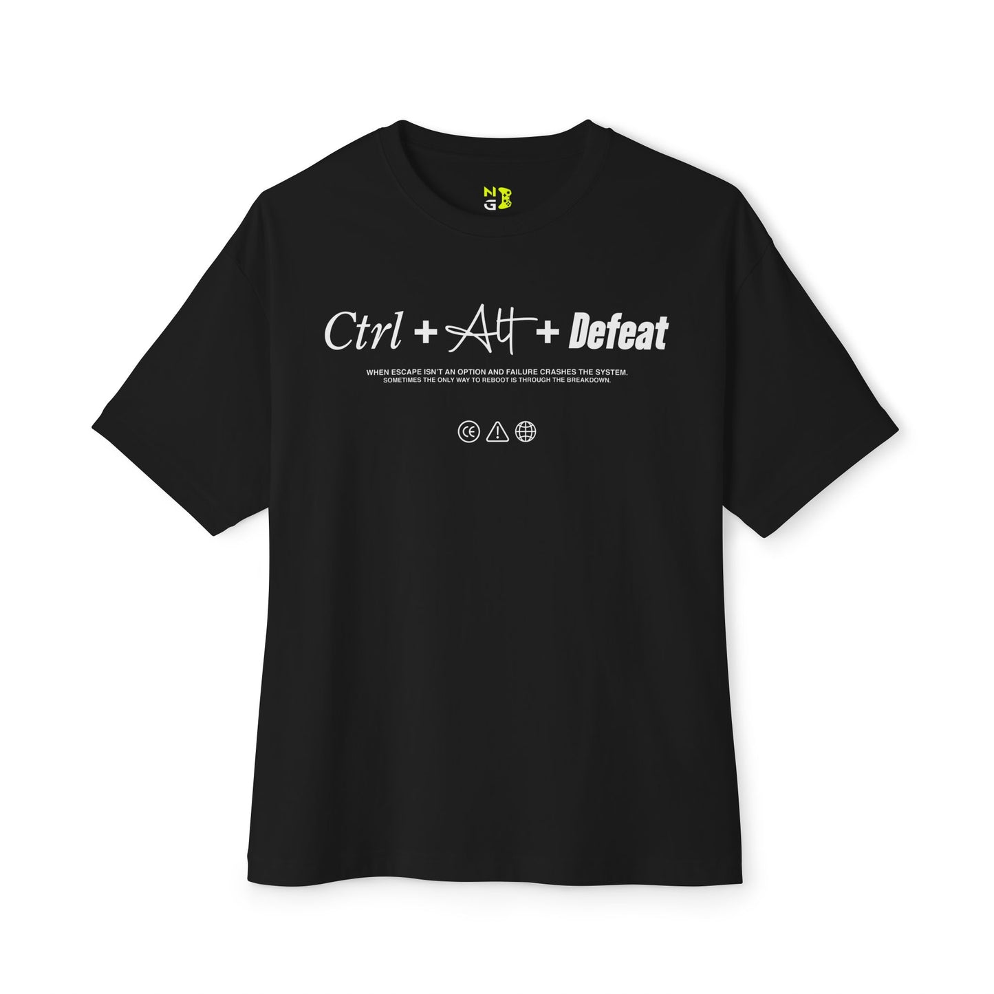 Gamer Lifestyle T-Shirt, CTRL+ALT+Defeat Tee, Gaming Top, Video Game Shirt, Geek Clothing