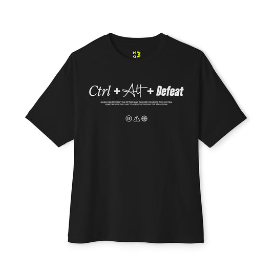 Gamer Lifestyle T-Shirt, CTRL+ALT+Defeat Tee, Gaming Top, Video Game Shirt, Geek Clothing