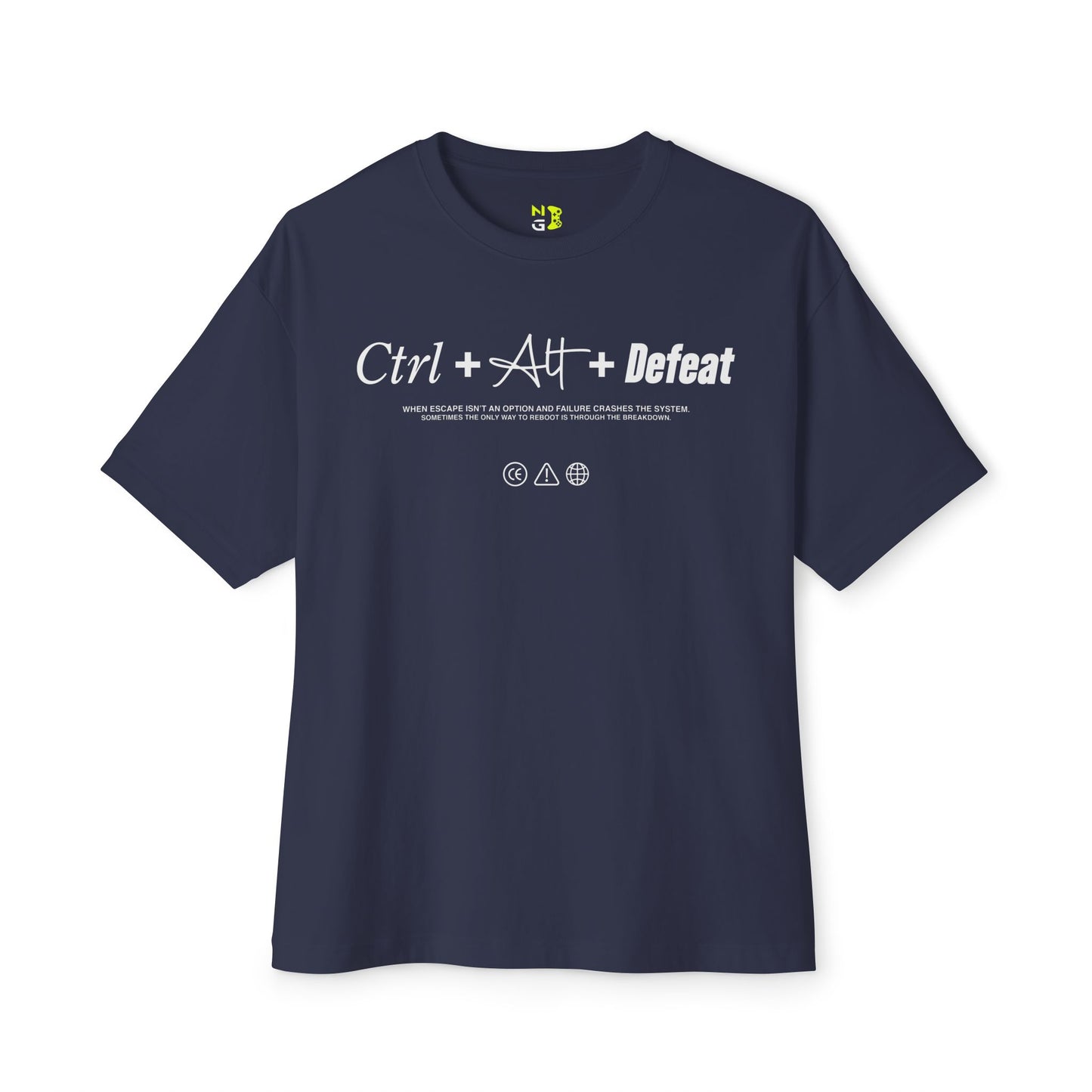Gamer Lifestyle T-Shirt, CTRL+ALT+Defeat Tee, Gaming Top, Video Game Shirt, Geek Clothing
