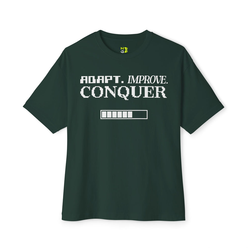 Adapt. Improve. Conquer. Oversized Tee
