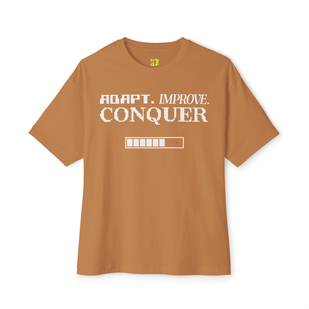 Adapt. Improve. Conquer. Oversized Tee