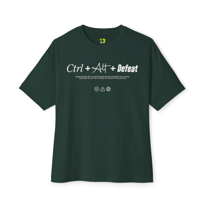 Gamer Lifestyle T-Shirt, CTRL+ALT+Defeat Tee, Gaming Top, Video Game Shirt, Geek Clothing