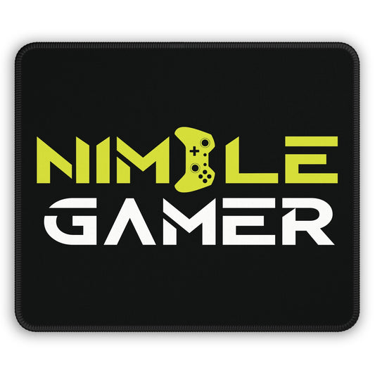 Gaming Mouse Pad, PC Gaming Mousepad for Gamers by NimbleGamer, Custom Mouse Mat, Desk Pad, Gamer Gift, Gaming Accessories