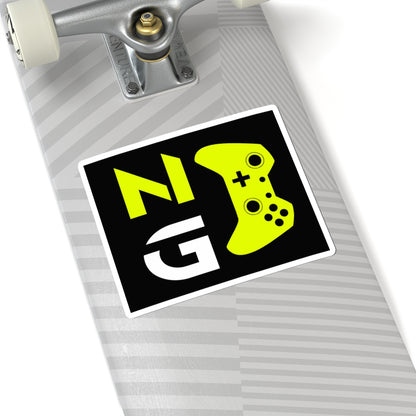 Gamer Stickers, NimbleGamer Kiss-Cut Stickers, Gaming Lifestyle Decals, Video Game Sticker Pack, Gamer Room Decor, Laptop Stickers