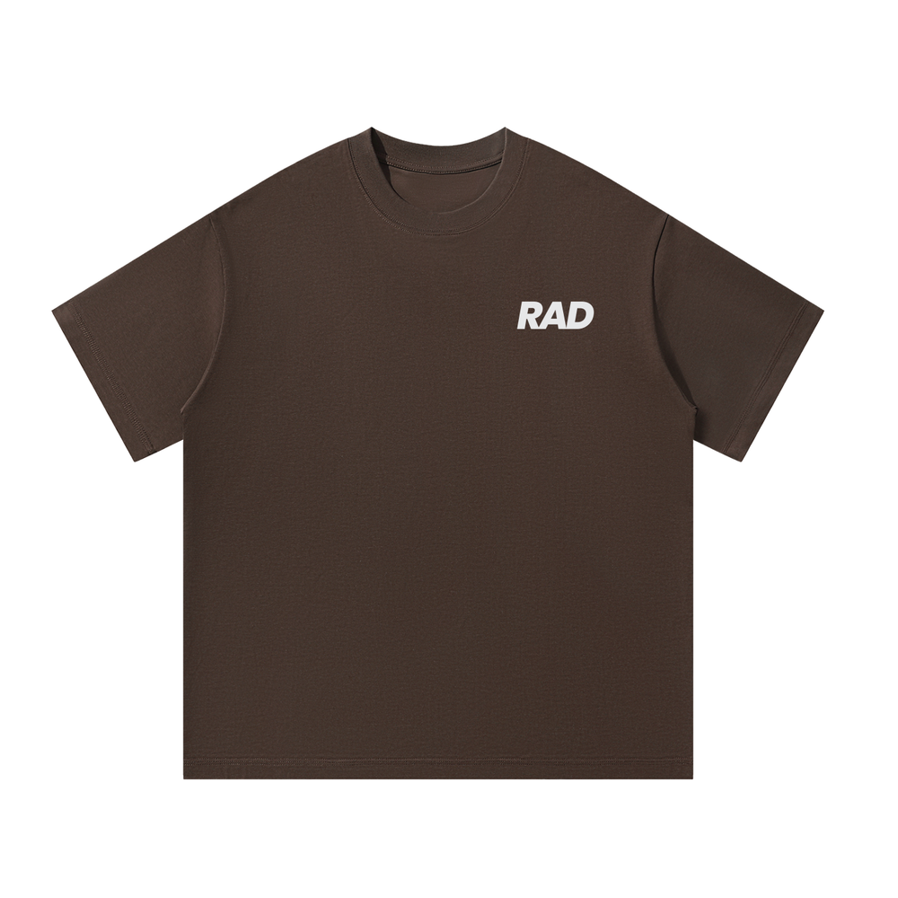 RAD Oversized Heavyweight Tee — Respawn Adapt Dominate Gamer Streetwear