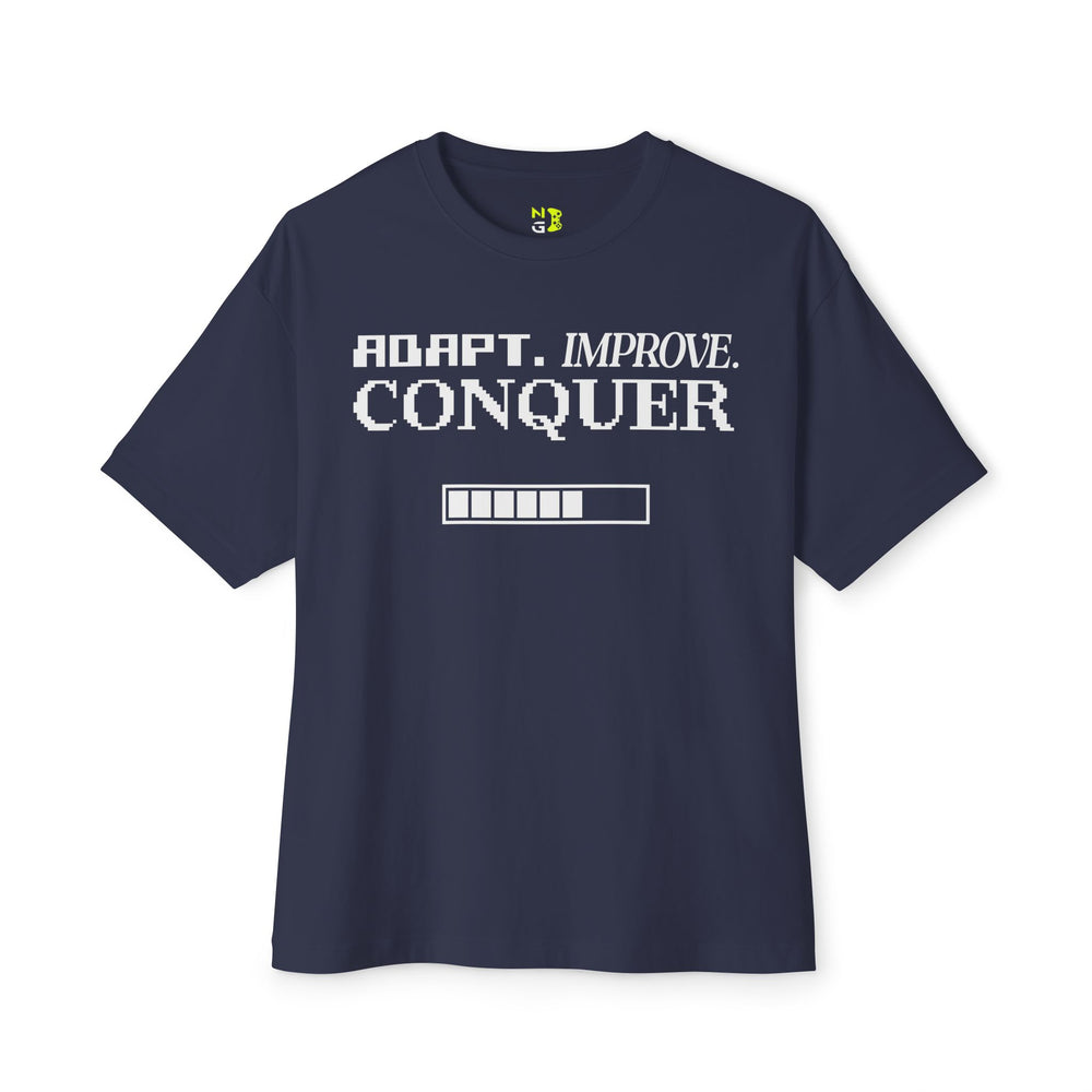 Adapt. Improve. Conquer. Oversized Tee