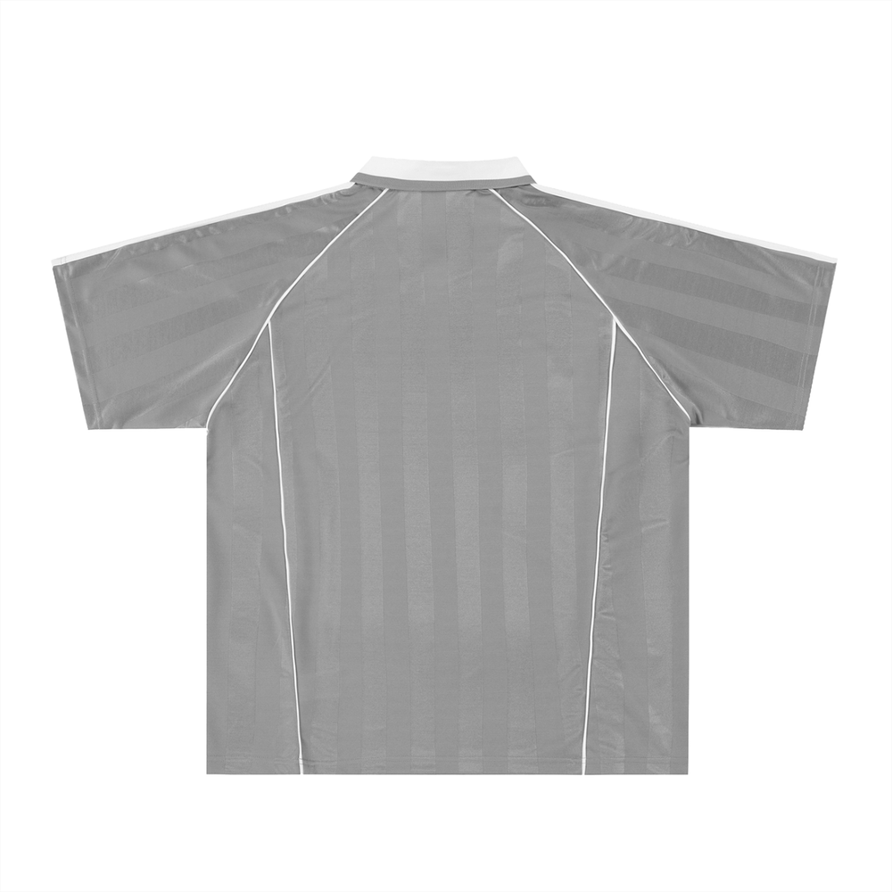 NimbleGamer - Stripe Collared Soccer Jersey