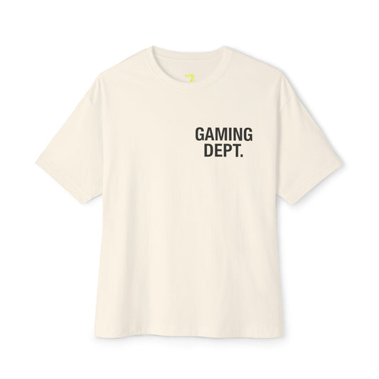 Gaming Dept Unisex Tee, Gallery Dept Inspired, Gamer Lifestyle Shirt, Oversized Box Tee, Gaming Fashion