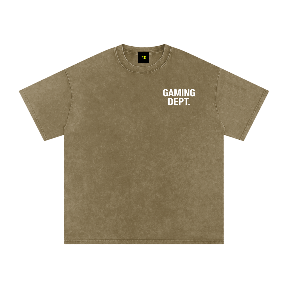 Gaming Dept Snow Washed Tee Front