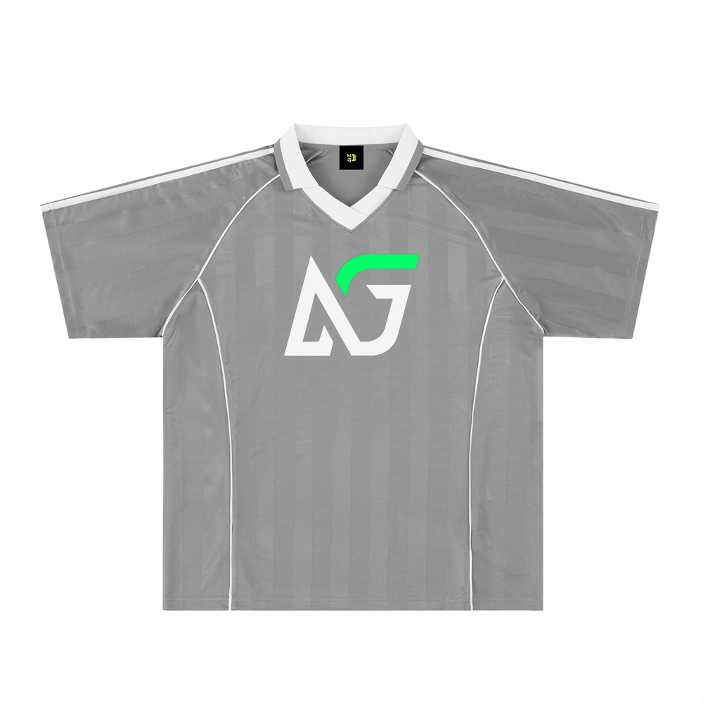NimbleGamer - Stripe Collared Soccer Jersey