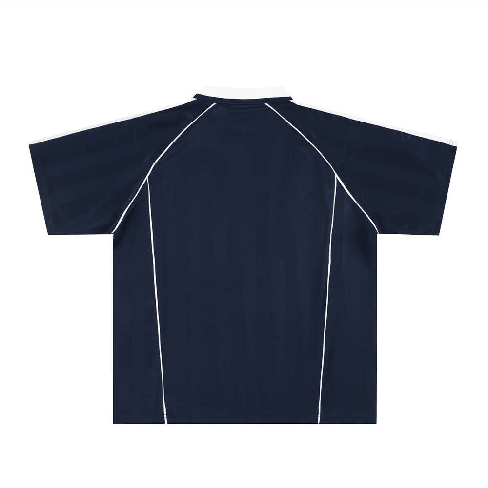 NimbleGamer - Stripe Collared Soccer Jersey