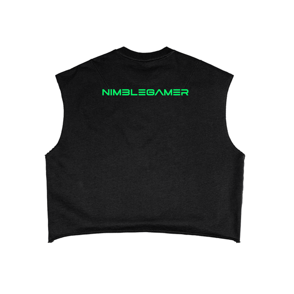 Lone Wolf Boxy Tank - Heavyweight Gamer Graphic Streetwear