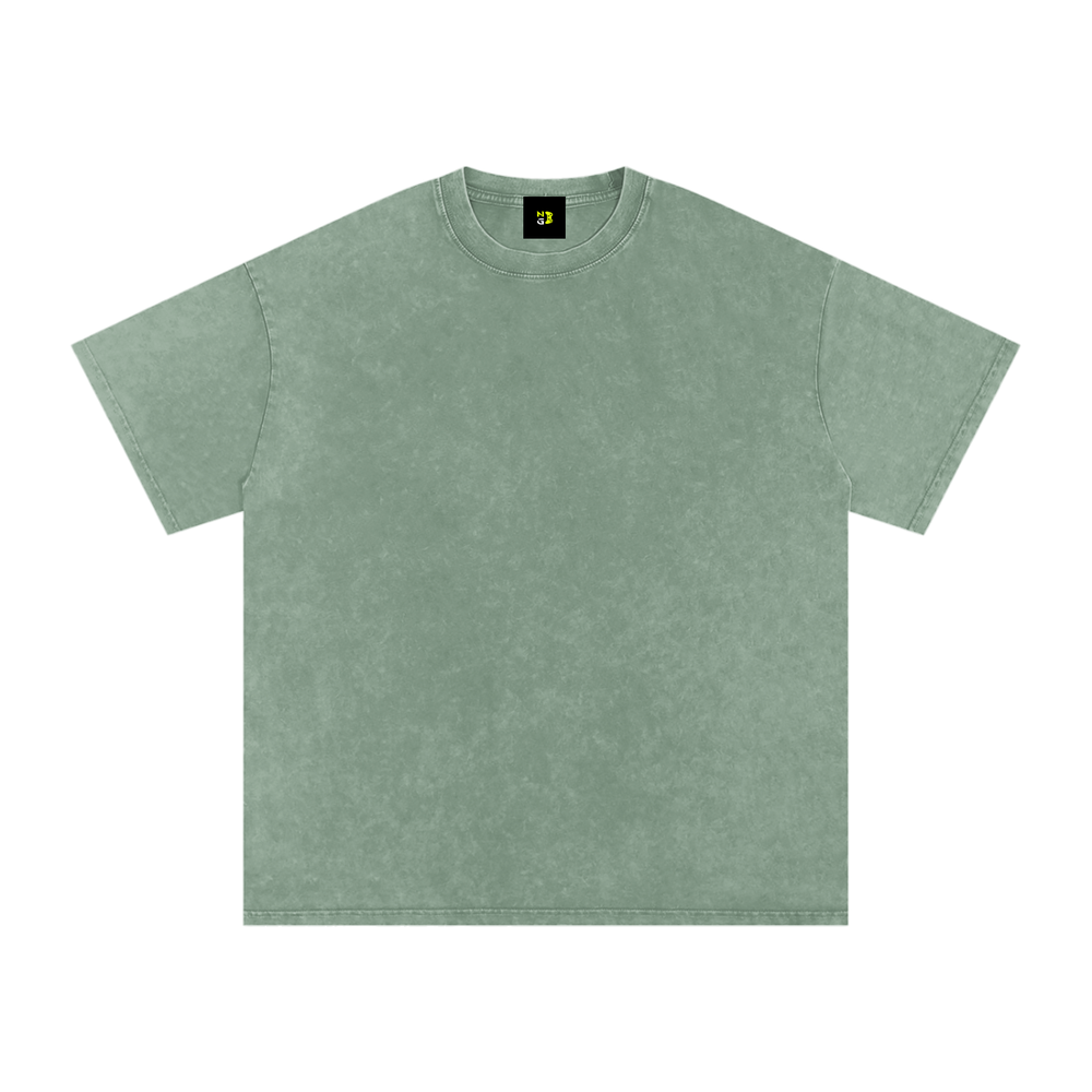 Gaming Dept Snow Washed Oversized Cotton T-Shirt