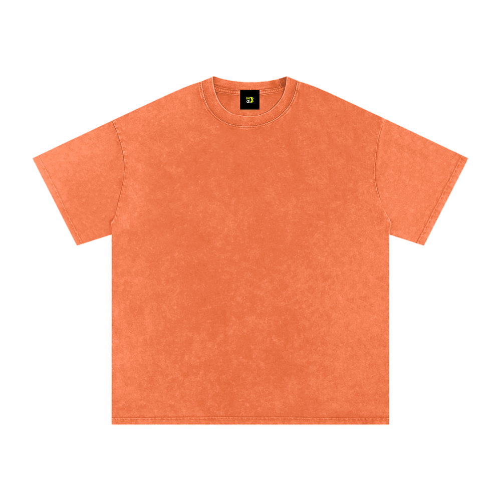 Gaming Dept Snow Washed Oversized Cotton T-Shirt