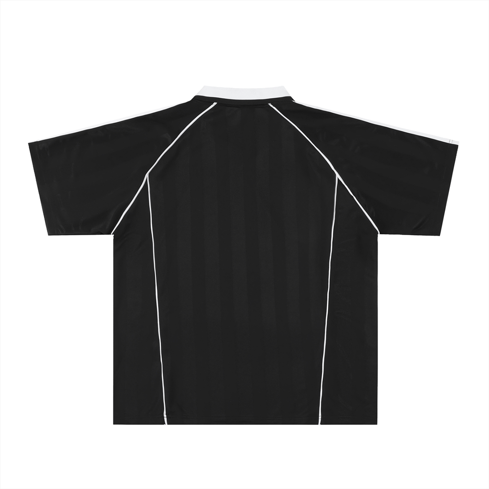 NimbleGamer - Stripe Collared Soccer Jersey