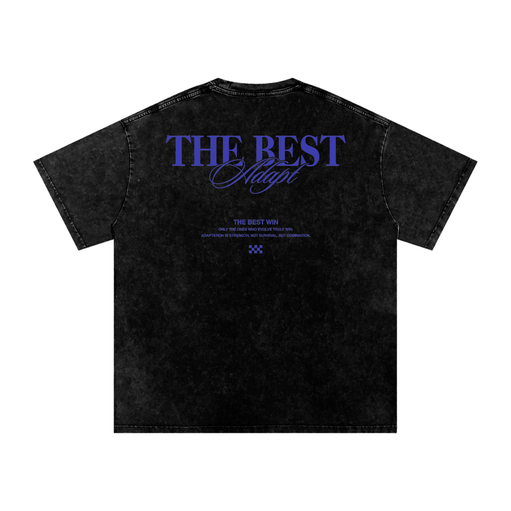 The Best Adapt Snow-Washed Oversized Tee — Vintage Gamer Streetwear