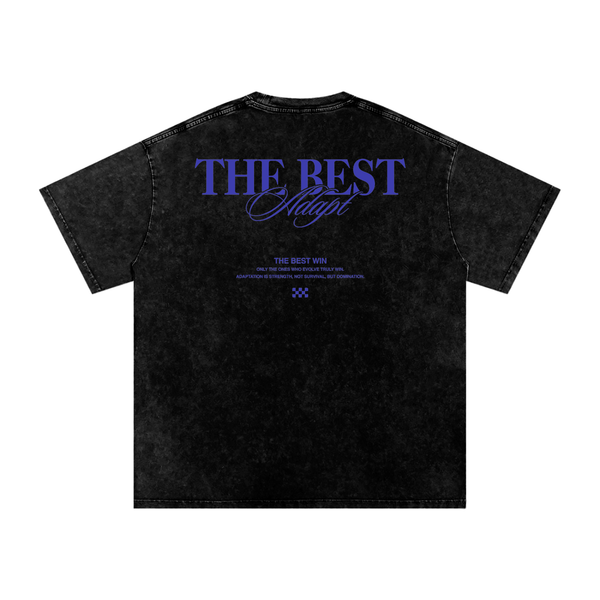 The Best Adapt Snow-Washed Oversized Tee — Vintage Gamer Streetwear